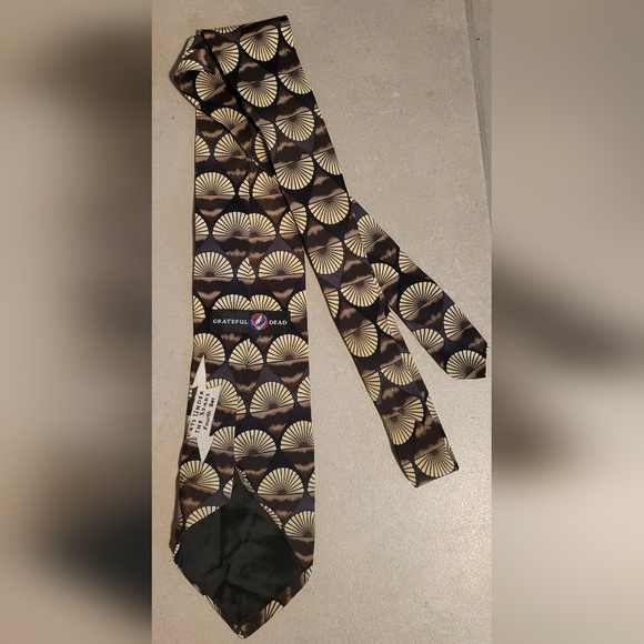 Grateful Dead Mens Tie Cats Under The Stars Fourth Set  4" wide (Vintage - 1996) - Picture 2 of 4